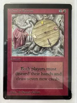 Mtg Beta PSA 9 Wheel Of Fortune | Former BGS 9 With 3x9.5 Subs | GEM MINT | - Image 2