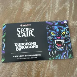 Magic: The Gathering Secret Lair D&D Black Lights Foil Pack Limited 2023 - Image 1