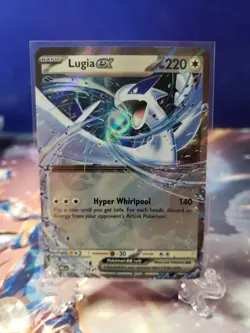 Pokemon TCG Lugia ex 082/131 Prismatic Evolutions Double Rare - Image 1