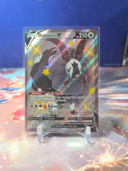 Dubwool V Shiny Holo Rare Shining Fates: Shiny Vault SV120/SV122 Pokemon TCG - Image 1
