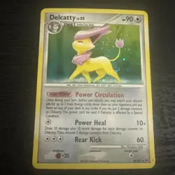 2009 Pokemon TCG Platinum Delcatty Lv.53 HP90 Holo Rare 4/127 LP - Image 1