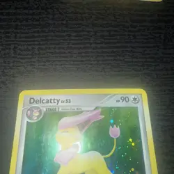 2009 Pokemon TCG Platinum Delcatty Lv.53 HP90 Holo Rare 4/127 LP - Image 3