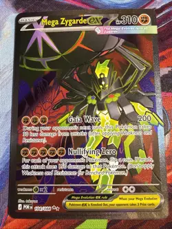 Mega Zygarde ex 104/088 Perfect Order NM Ultra Rare Full art Pokemon TCG - Image 1