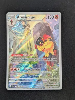Armarouge 203/198 Illustration Rare SV01: Scarlet & Violet Base Set Pokemon TCG - Image 1