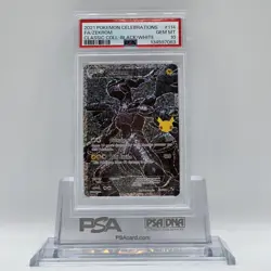 2021 Pokemon Celebrations Classic Coll Black/White #114 Full Art Zekrom PSA 10 - Image 1
