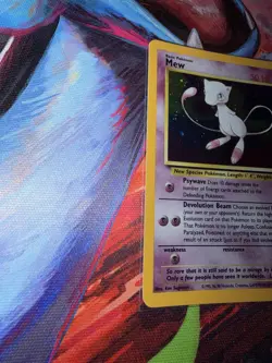 Pokemon Mew 09/53 Wotc Promo Basic Holo Card 50 HP Psywave - Image 4