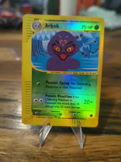 Arbok - 3/165 - Pokemon Expedition Reverse Holo Rare Card MP - Image 1