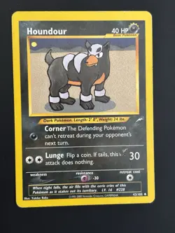 Houndour Neo Destiny Regular Card 43/105 - Image 1