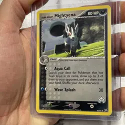 Pokemon TCG Team Aqua's Mightyena 30/95 MA Team Magma vs Team Aqua LP/NM Card - Image 2