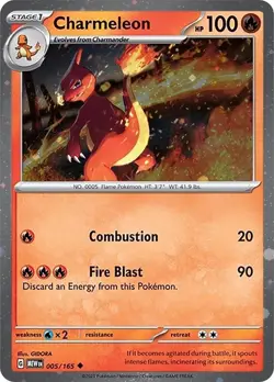 Charmeleon - (Cosmos Holo) Promo Miscellaneous Cards & Products 005/165 NM - Image 1