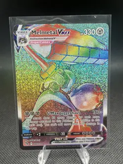 Pokemon TCG Melmetal VMAX Holo Ultra Rare Card 080/078 Near Mint NM - Image 1