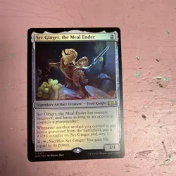 1 x Syr Ginger, the Meal Ender - Foil - Wilds of Eldraine - NM-Mint - MTG - Image 1