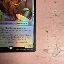 1 x Syr Ginger, the Meal Ender - Foil - Wilds of Eldraine - NM-Mint - MTG - Image 4
