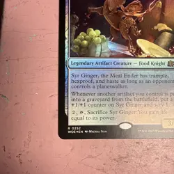 1 x Syr Ginger, the Meal Ender - Foil - Wilds of Eldraine - NM-Mint - MTG - Image 5