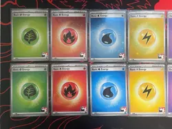Pokemon Basic Energy Set Play! Series 8 Holo + Non Holo 16 Card Lot - Image 2