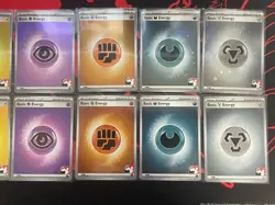 Pokemon Basic Energy Set Play! Series 8 Holo + Non Holo 16 Card Lot - Image 3
