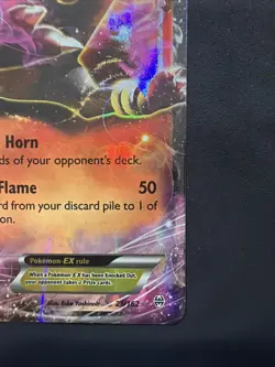 Pokemon Houndoom EX Ultra Rare Full Art Holo 21/162 Breakthrough - Image 4