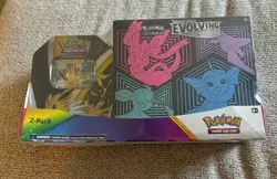 Pokemon Evolving Skies Elite Trainer Box Jolteon V Tin 2-Pack English 2021 - Image 1