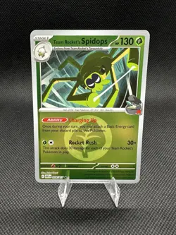 Pokemon | Team Rocket’s Spidops 019/217 | Ascended Heroes | Energy Reverse | NM - Image 1
