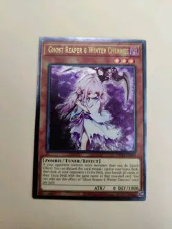 Yugioh! Ghost Reaper & Winter Cherries OP20-EN001 LP - Image 1