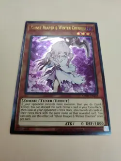 Yugioh! Ghost Reaper & Winter Cherries OP20-EN001 LP - Image 2