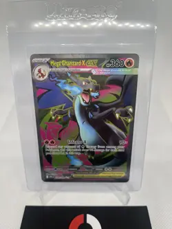 Mega Charizard X ex 109/094 Ultra Rare Phantasmal Flames Pokemon Near Mint - Image 1