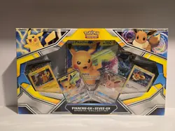 POKEMON TCG PIKACHU-GX & EEVEE-GX SPECIAL COLLECTION BOX NEW FACTORY SEALED - Image 1