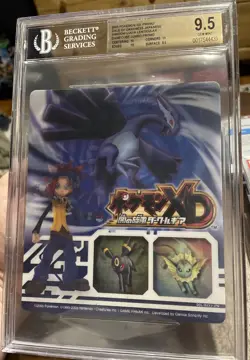Shadow Lugia Japanese XD Gale of Darkness Lenticular Promo Pokemon BGS 9.5 - Image 1