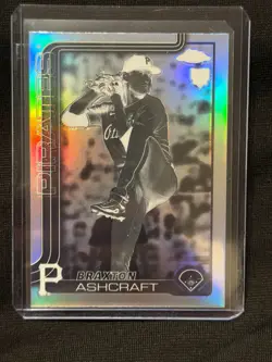 Braxton Ashcraft 2025 Topps Chrome Update Negative Refractor #USC142 - Pirates - Image 1