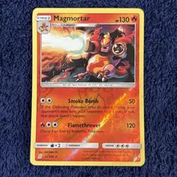 Magmortar 22/236 - NM REVERSE HOLO SM Unified Minds - Pokemon Rare TCG Card - Image 1