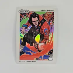 2025 PRIZM🔥 THE ROLLING STONES🌟 MANGA RONNIE WOODS💥 SSP CASE HIT - Image 1