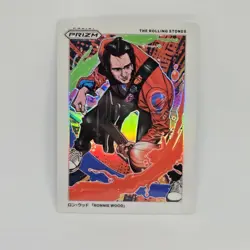 2025 PRIZM🔥 THE ROLLING STONES🌟 MANGA RONNIE WOODS💥 SSP CASE HIT - Image 3