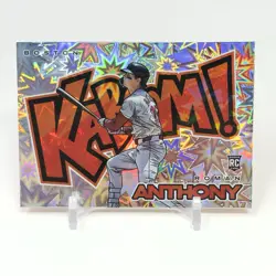 2025 Panini Prospect Edition Roman Anthony RC Rookie Kaboom! Short Print Insert - Image 1