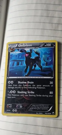 Umbreon - 60/108 - Pokemon Dark Explorers Reverse Holo - Near Mint - Image 1