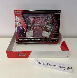 Pokemon TCG: Team Rocket's Mewtwo EX Destined Rivals Box - New Sealed - Image 1