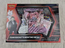 Pokemon TCG Destined Rivals Team Rocket's Mewtwo EX Box New & Sealed - Image 1
