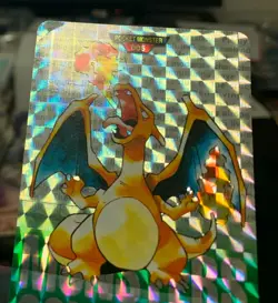 Pokemon Card Carddass Prism Holo No.006 Charizard Green Ver Japanese #241209 - Image 5