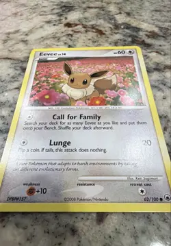 Eevee 62/100 Majestic Dawn Regular Pokemon Trading Card Nintendo - Image 1