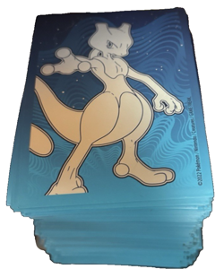 Pokemon TCG Pokemon Go Used 65Ct ETB Mewtwo Card Sleeves - Image 1