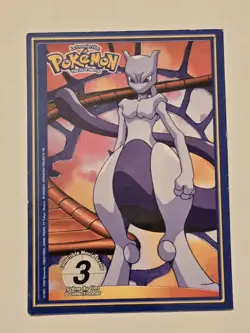 Pokemon 1999 Burger King Promo Card Articuno #144 Pokemon Movie PokeTrivia LP - Image 2