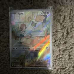 Pokemon Ralts 210/198 SV01 Scarlet & Violet Base Set Holo Psychic Card - Image 1