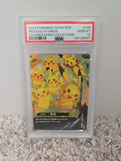 PSA 10 Non Seq Pikachu V-Union [Set of 4] SWSH: Sword & Shield Promo Cards Holo - Image 5