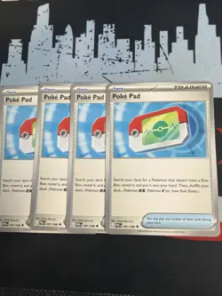 Pokemon TCG x4 Pokepad Pokemon Cards Perfect Order- NM playset - Image 2