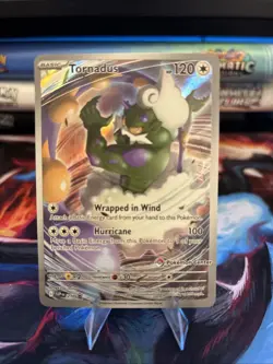 Pokemon TCG Tornadus SVP210 White Flare Promo Card Pokemon Center Exclusive NM - Image 1