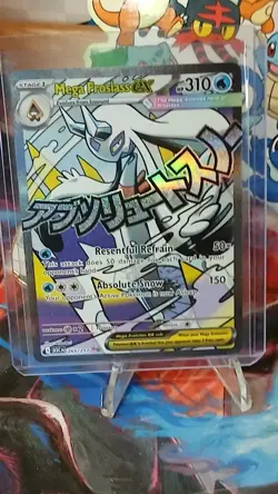 Pokemon TCG Mega Froslass Ex 265/217 Mega Attack Rare Ascended Heroes Pack Fresh - Image 1