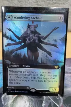 Wandering Archaic -Strixhaven -Extended Art -Foil /MTG - Image 3