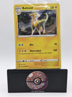 Pokemon - Boltund Cosmos Holo - 076/202 - Sword & Shield Promo Pack - Sealed - Image 1
