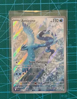 Pokemon TCG Articuno 161/159 Illustration Rare Journey Together English - Image 1