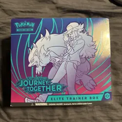 Pokemon TCG: Journey Together Elite Trainer Box ETB Factory Sealed - Image 1