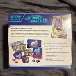 Pokemon TCG: Journey Together Elite Trainer Box ETB Factory Sealed - Image 3